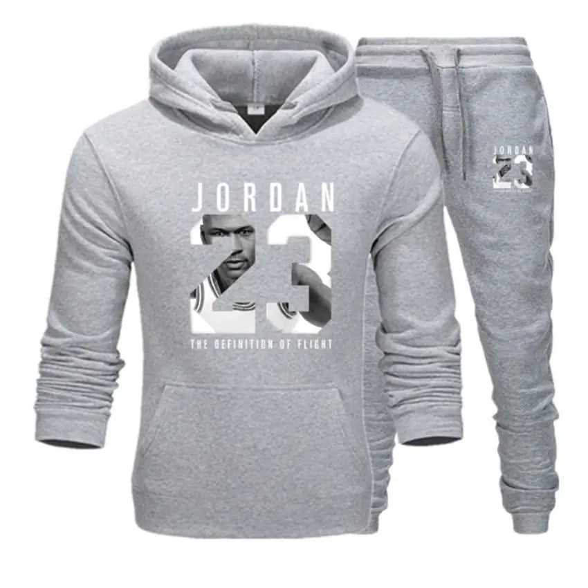 Men's Hoodie Pullover Casual Set & Sports Sweatshirt