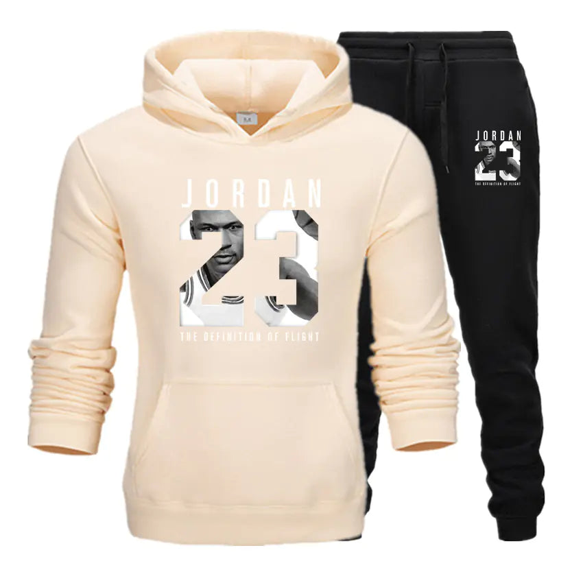 Men's Hoodie Pullover Casual Set & Sports Sweatshirt
