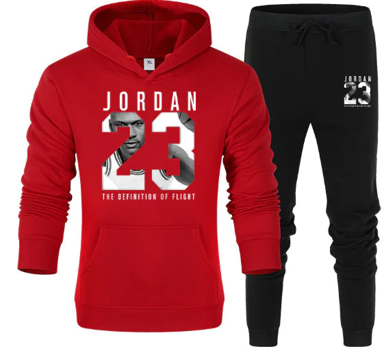 Men's Hoodie Pullover Casual Set & Sports Sweatshirt